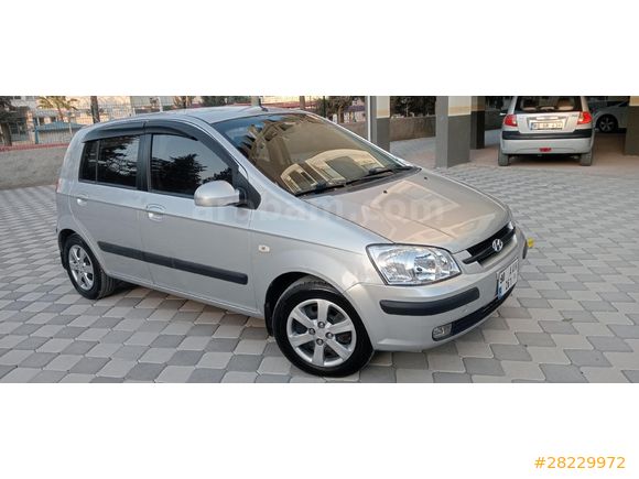 Düşük Km Değişensiz Hasar Kayıtsız Hyundai Getz 1.3 GLS 2005 Model