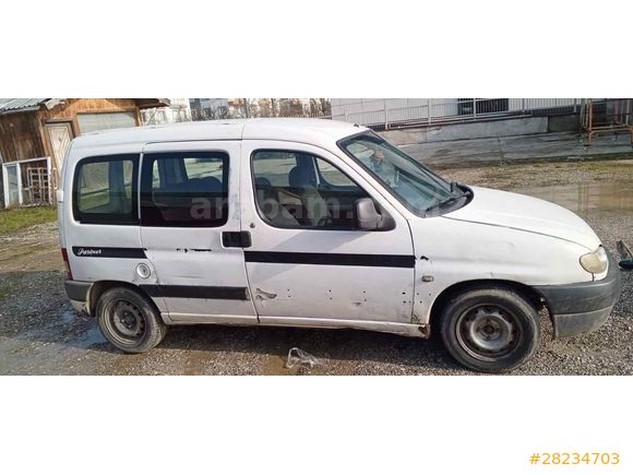Galeriden Peugeot Partner 1.9 D 2001 Model Düzce