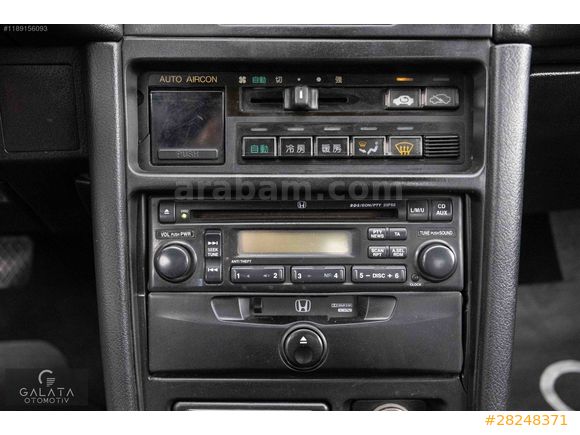 'GALATA' 1991 HONDA CRX Sİ 1.6 D16A9