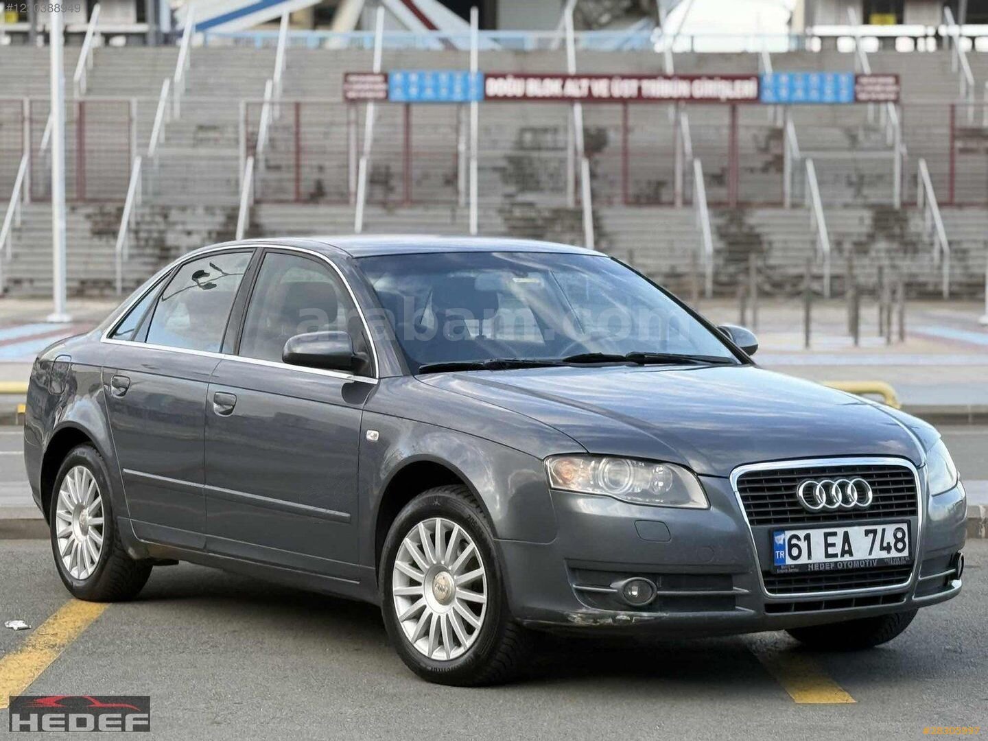 Galeriden Audi A4 Sedan 2.0 TDI 2006 Model Trabzon 375.000 km Füme 6