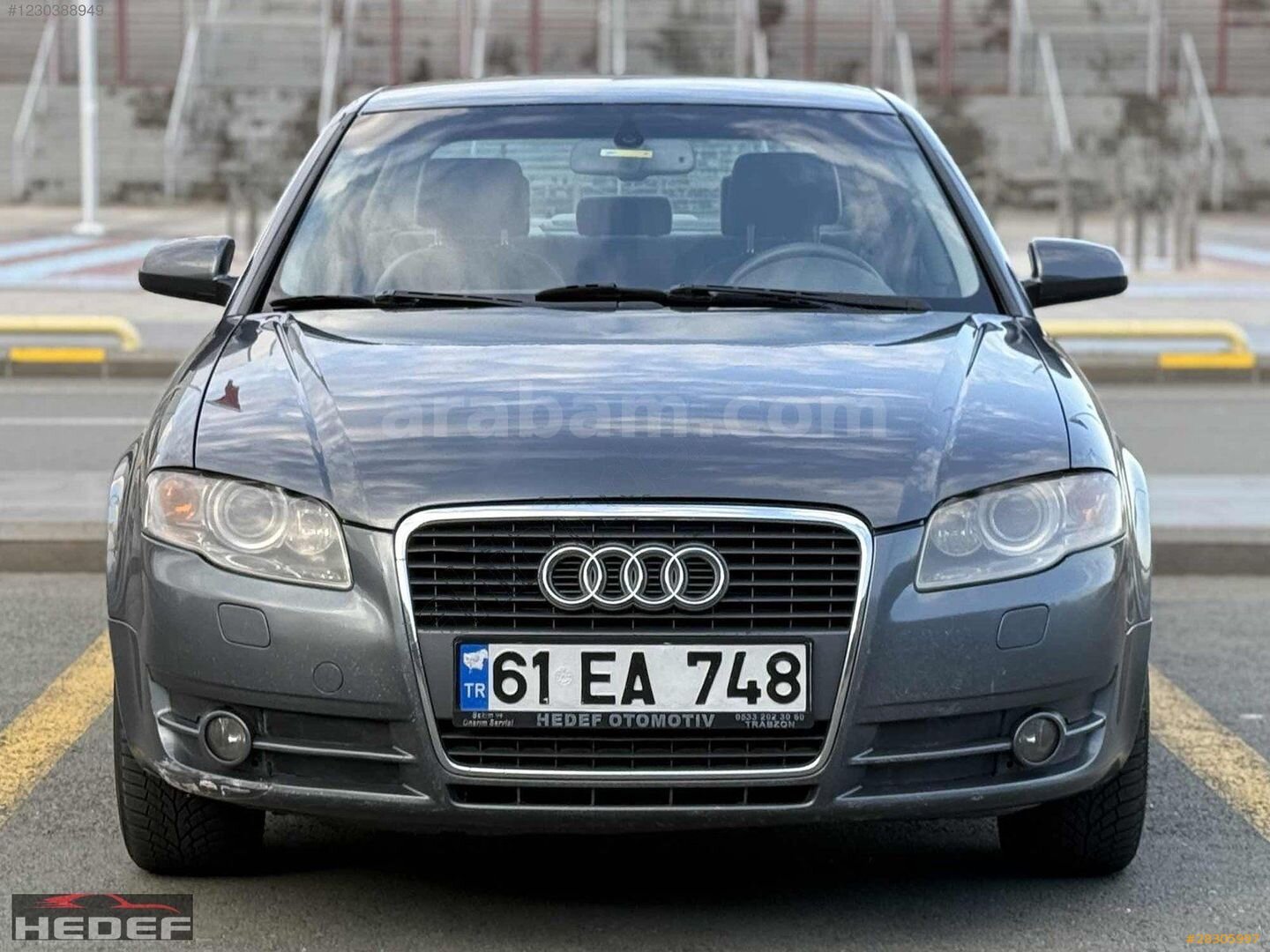 Galeriden Audi A4 Sedan 2.0 TDI 2006 Model Trabzon 375.000 km Füme 2