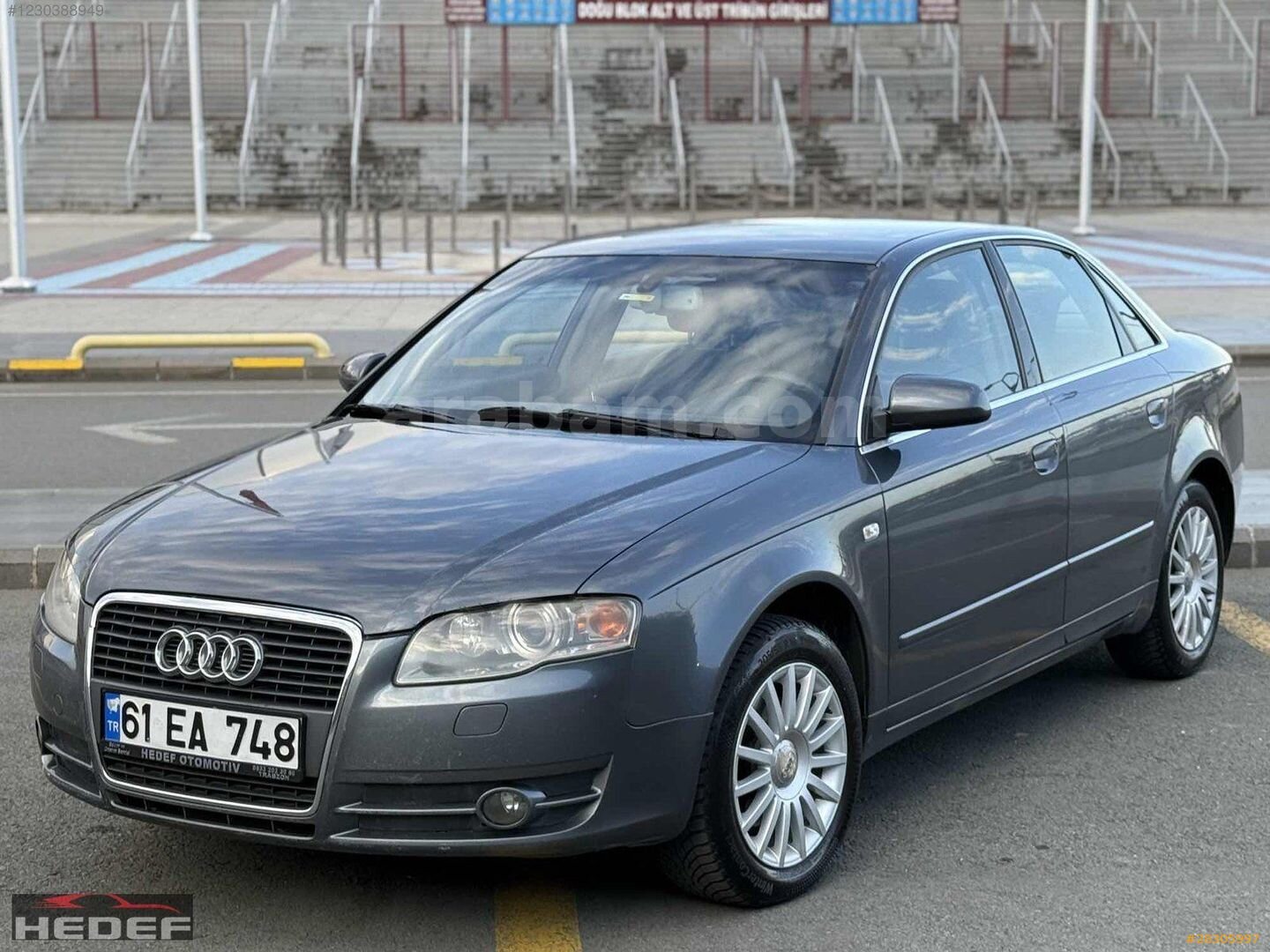 Galeriden Audi A4 Sedan 2.0 TDI 2006 Model Trabzon 375.000 km Füme 7