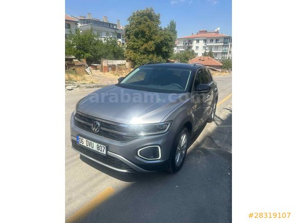 Eczacıdan Sahibinden Volkswagen T-Roc 1.5 TSI Style 2023 Model not  EV TAKASI OLUR mantıkl ev  takası  olabilir Ankara merkezde  