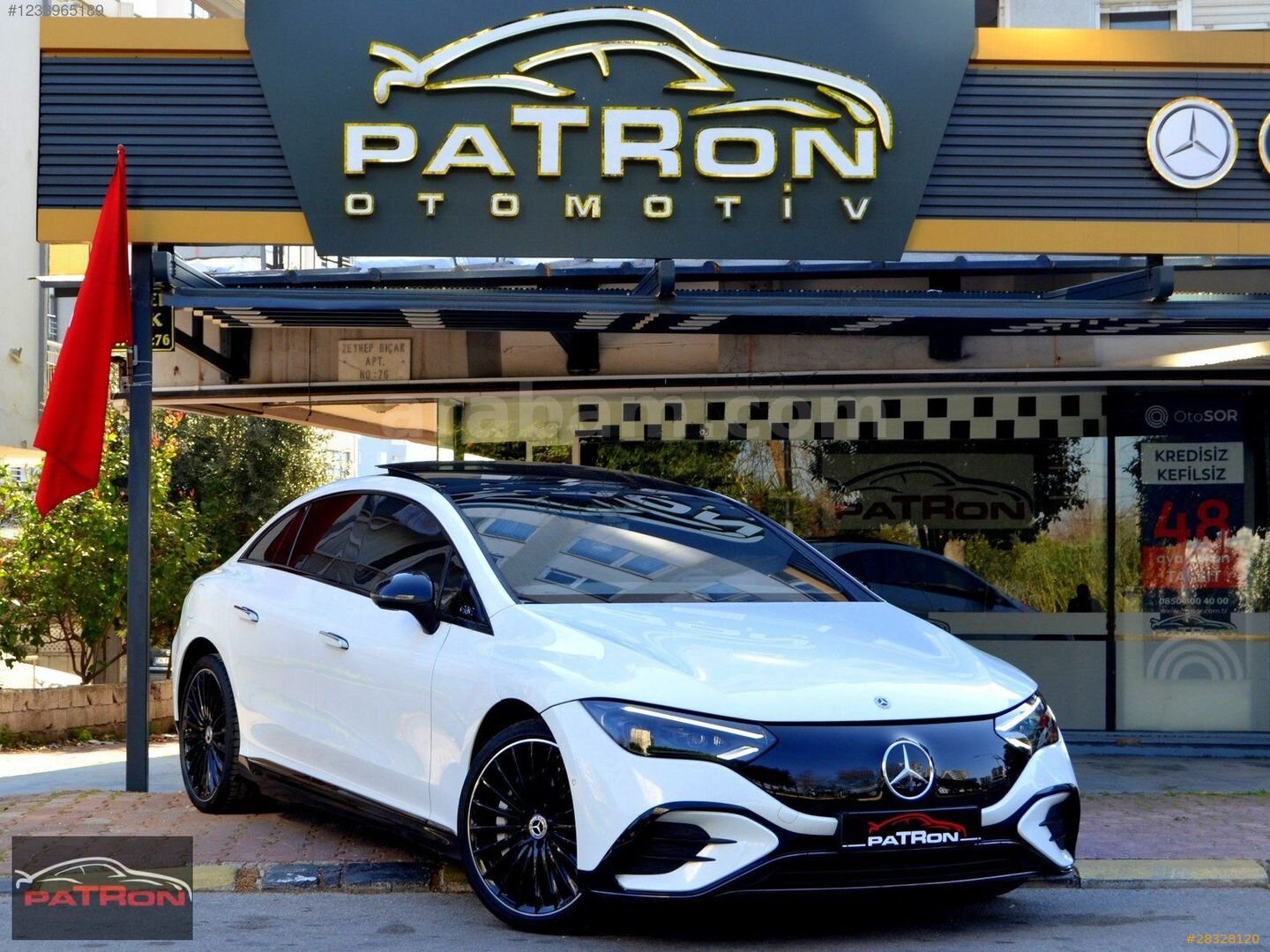 PATRON DAN MERCEDES-BENZ EQE 350AMG 4MATİC 21 JANT MASAJ VS