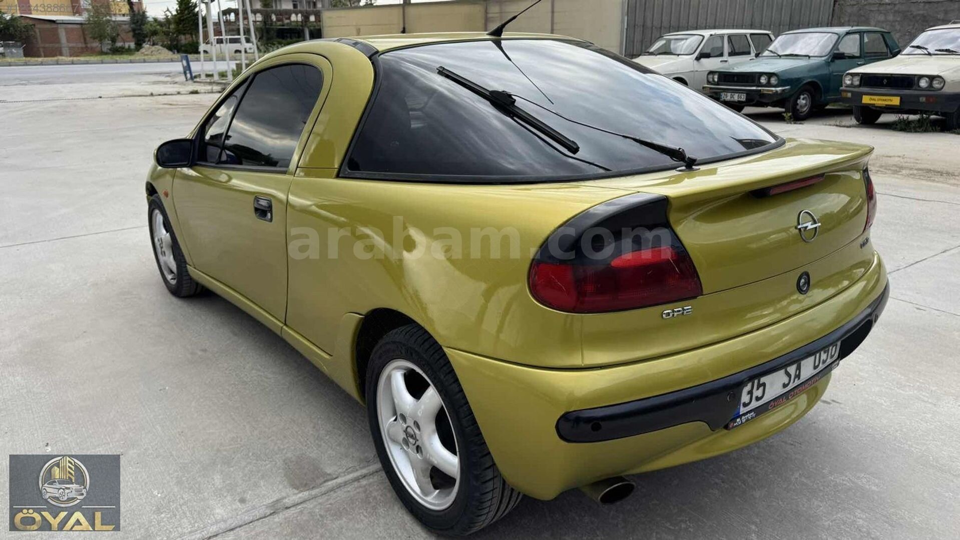 Galeriden Opel Tigra 1.6 1998 Model Aydın 212.000 km Sarı 6