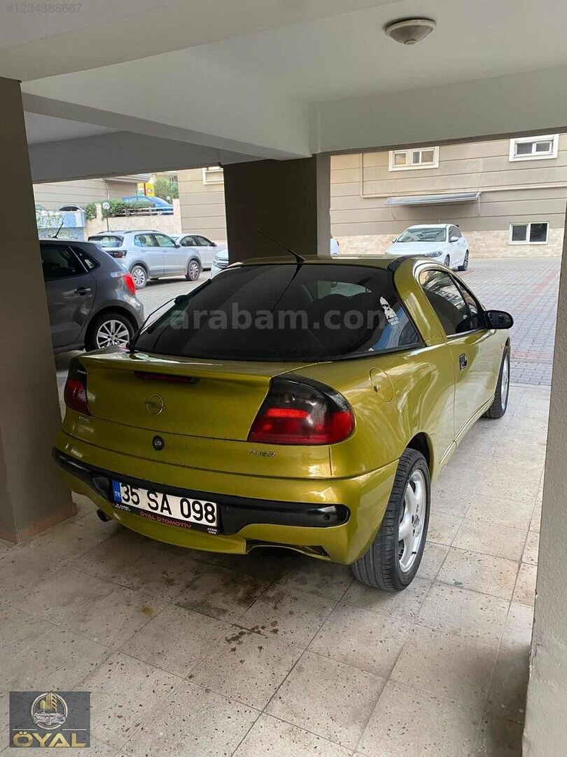 Galeriden Opel Tigra 1.6 1998 Model Aydın 212.000 km Sarı 7