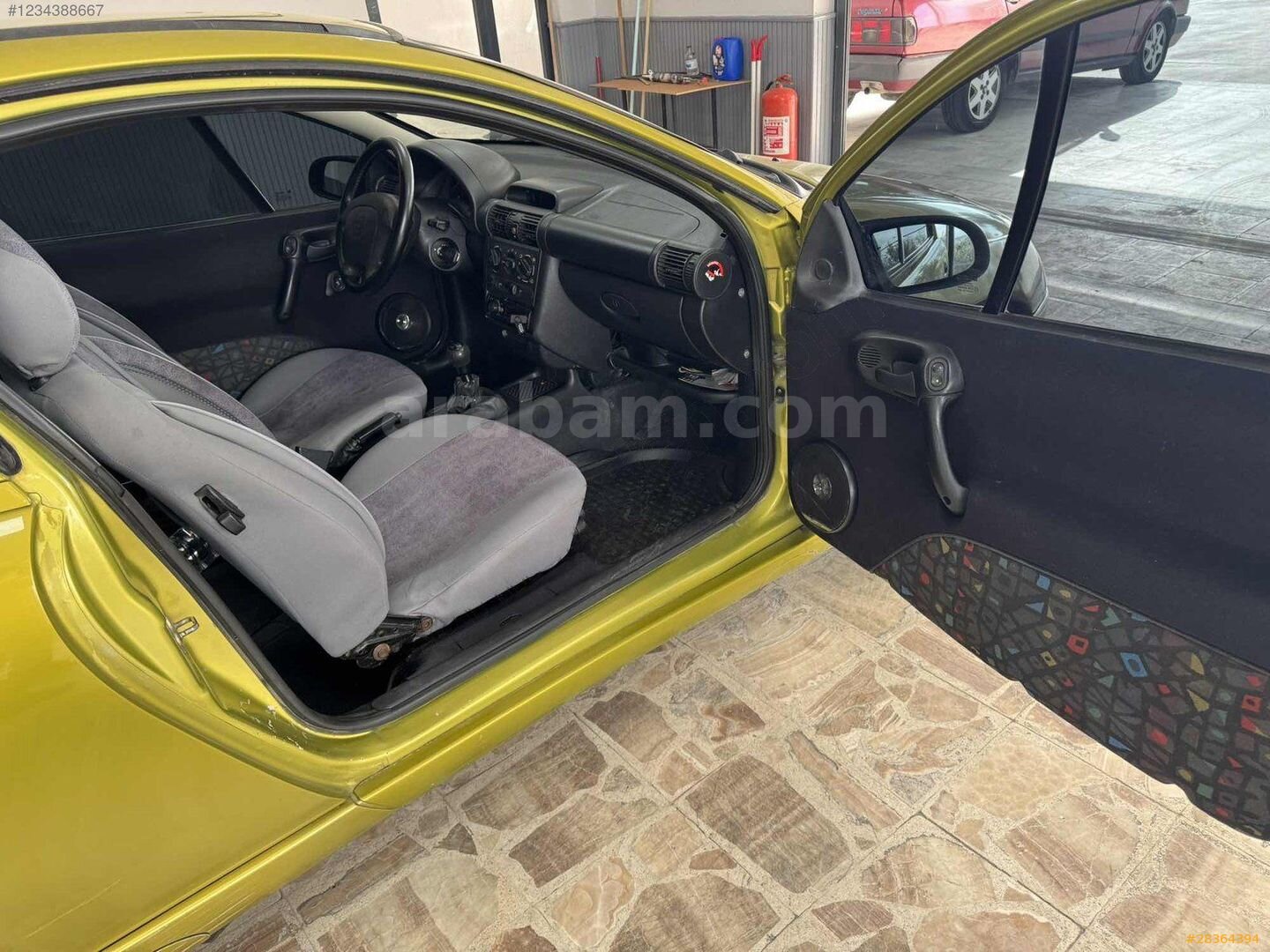 Galeriden Opel Tigra 1.6 1998 Model Aydın 212.000 km Sarı 2