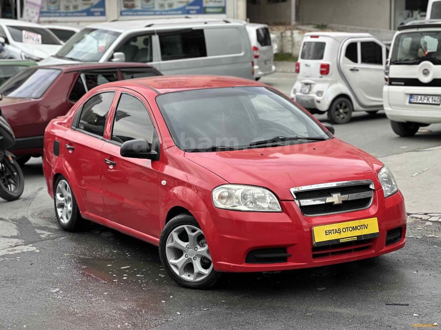 Galeriden Chevrolet Aveo 1.2 LS 2009 Model İstanbul 180.000 km Kırmızı 1