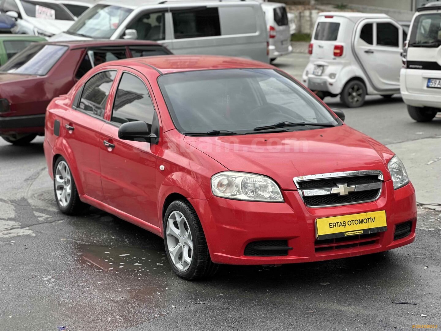 Galeriden Chevrolet Aveo 1.2 LS 2009 Model İstanbul 180.000 km Kırmızı 7