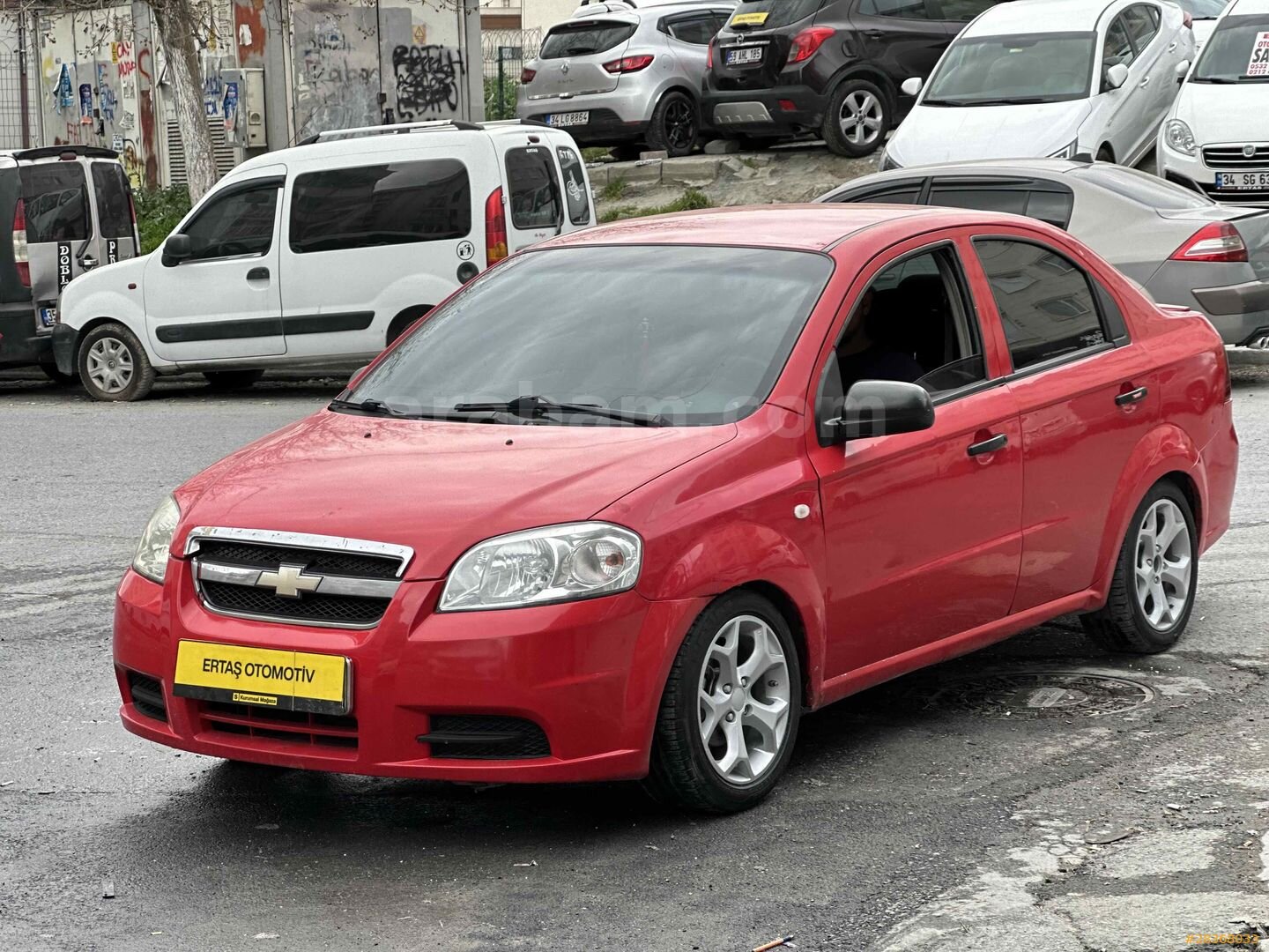 Galeriden Chevrolet Aveo 1.2 LS 2009 Model İstanbul 180.000 km Kırmızı 4