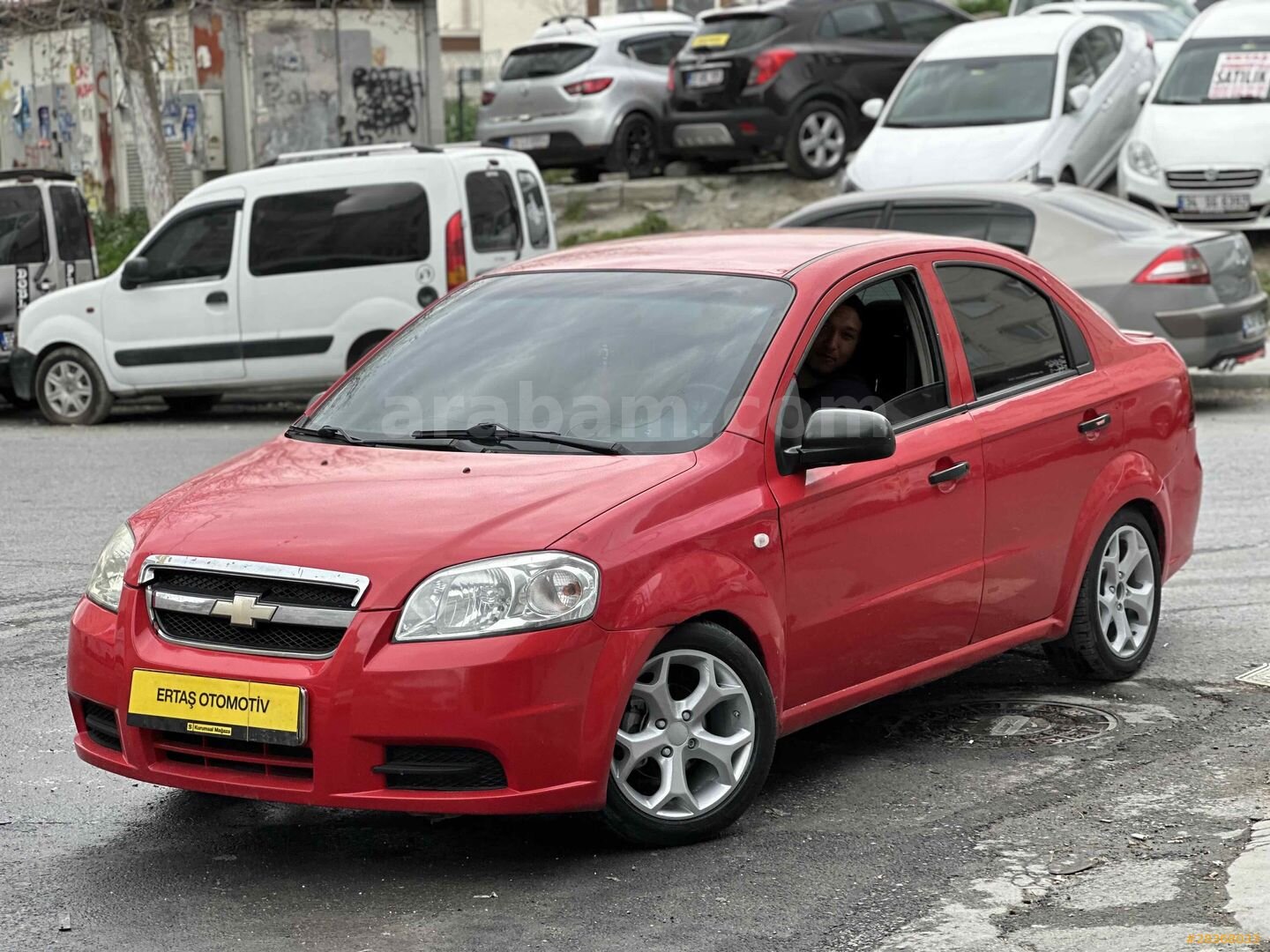 Galeriden Chevrolet Aveo 1.2 LS 2009 Model İstanbul 180.000 km Kırmızı 5