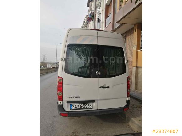 Sahibinden 2017 çıkışlı Volkswagen Crafter Servis 