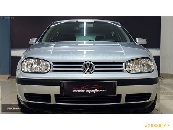 NİDA MOTORS'dan 2003 GOLF 4 1.6 CONFORTLİNE KLİMALI HATASIZ OTM.