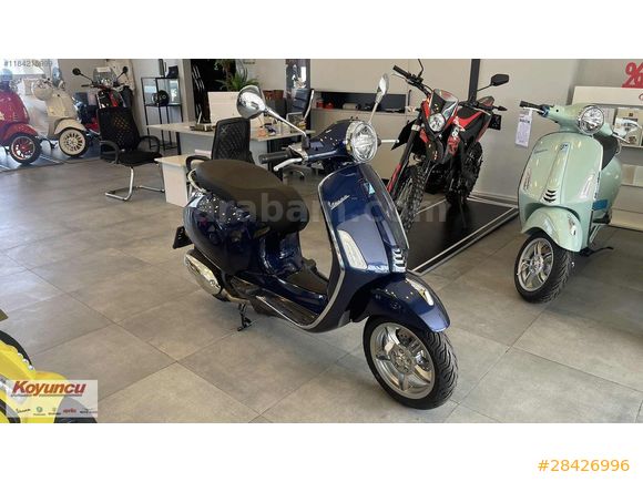 KOYUNCU MOTOR - PRIMAVERA 125 VADE FARKSIZ 12 TAKSİT