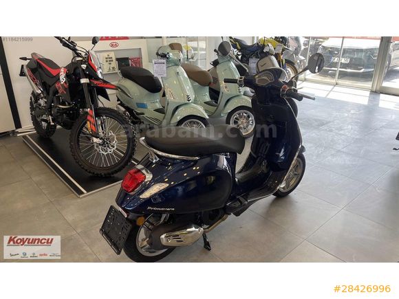 KOYUNCU MOTOR - PRIMAVERA 125 VADE FARKSIZ 12 TAKSİT
