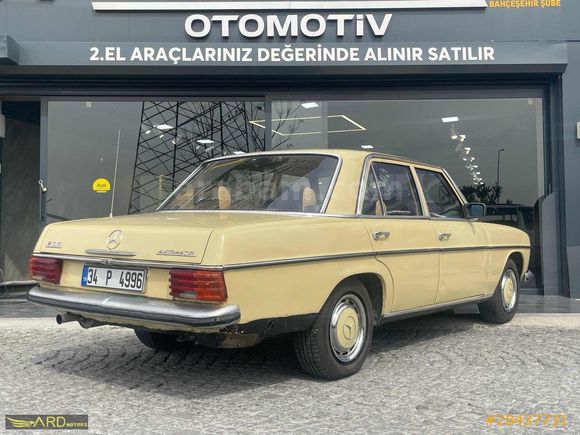 1973 MODEL 200 E OTOMATİK MERCEDES K.KARTINA TAKSİT !!