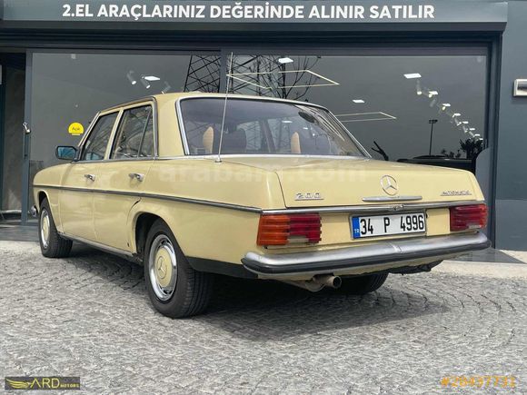 1973 MODEL 200 E OTOMATİK MERCEDES K.KARTINA TAKSİT !!