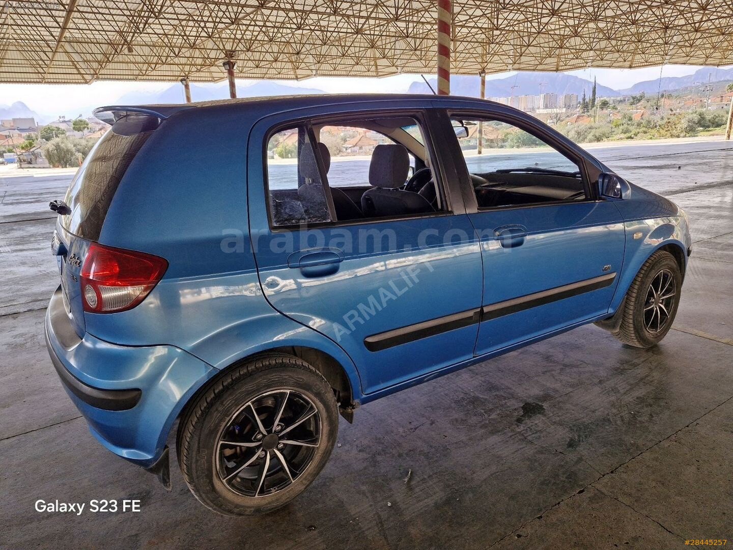 Galeriden Hyundai Getz 1.5 CRDi HY 2005 Model Antalya 258.000 km Mavi 6