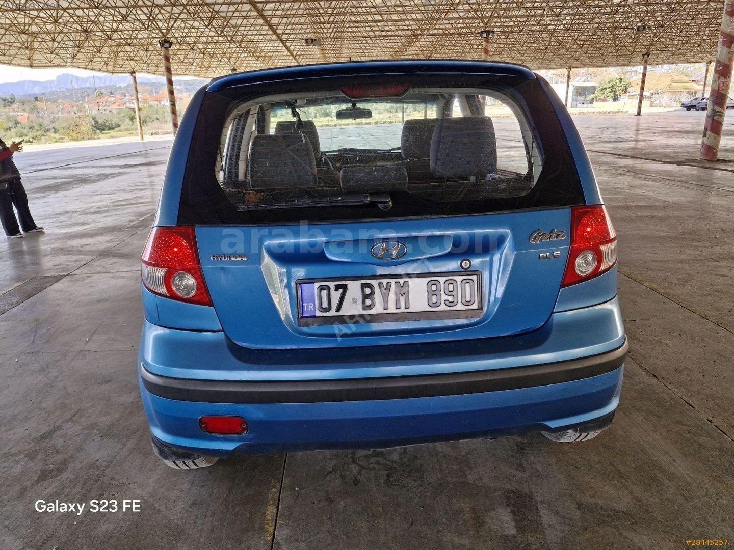 Galeriden Hyundai Getz 1.5 CRDi HY 2005 Model Antalya 258.000 km Mavi 5