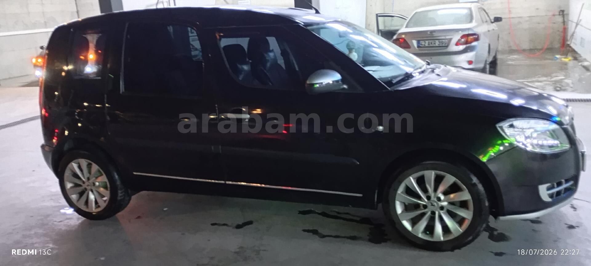 Sahibinden Skoda Roomster 1.2 Style 2008 Model İstanbul 150.000 km Siyah 5