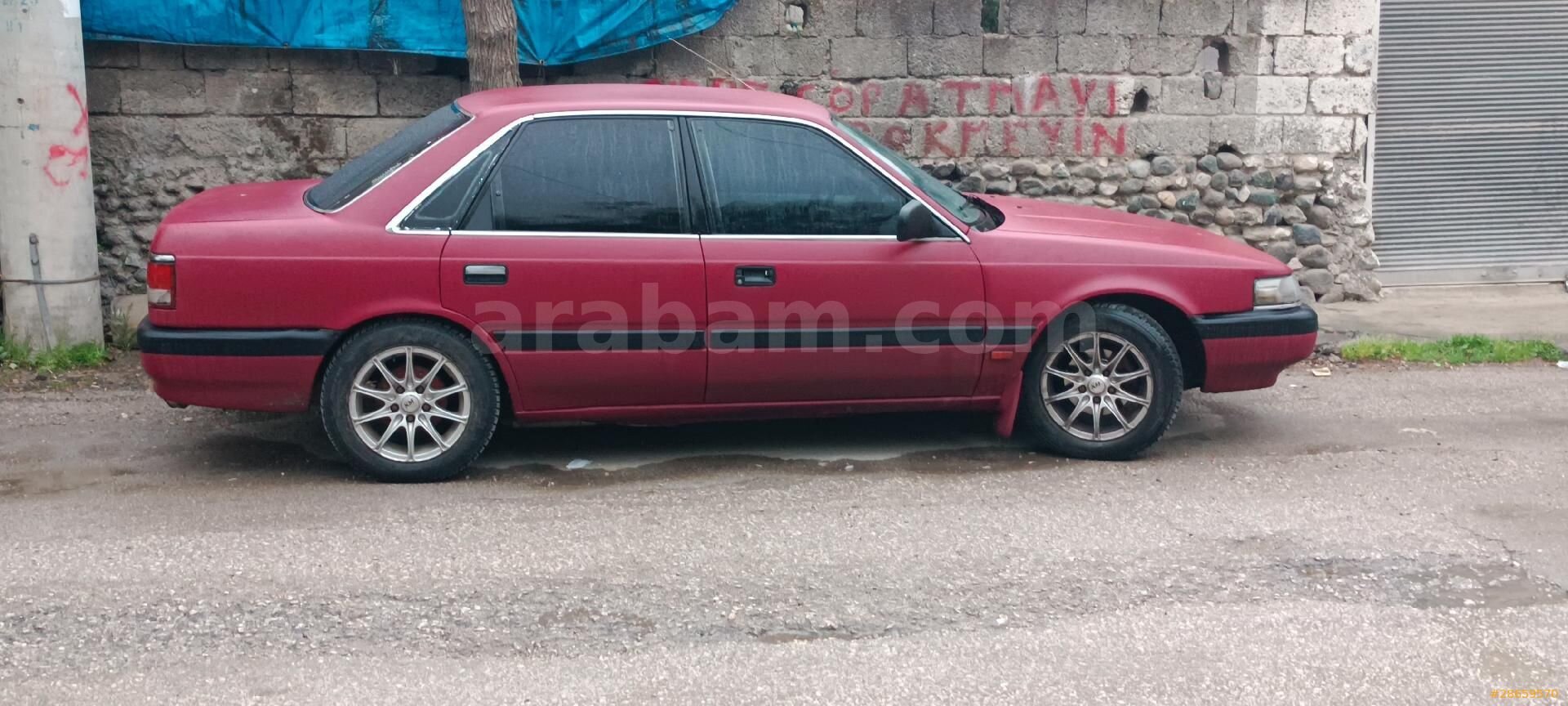 Sahibinden Mazda 626 2.0 S 1991 Model Kayseri 324.000 km Bordo 2