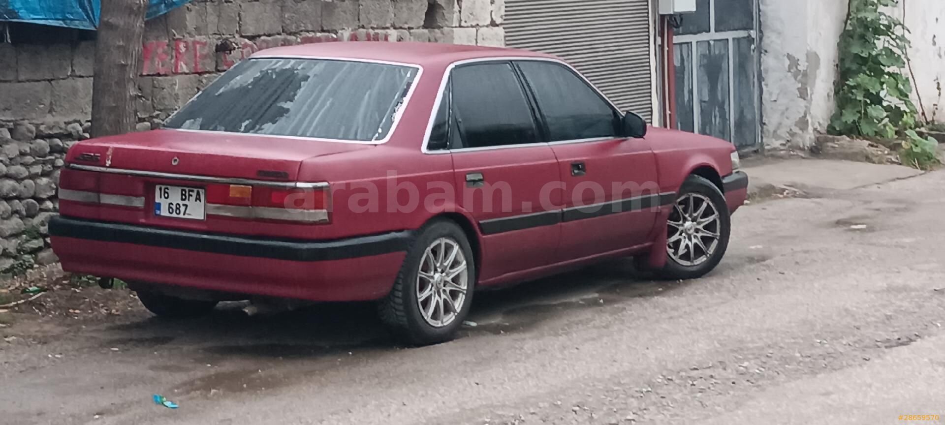 Sahibinden Mazda 626 2.0 S 1991 Model Kayseri 324.000 km Bordo 1