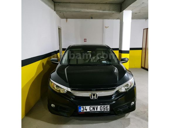 Sahibinden Honda Civic 1.6 i-VTEC ECO Elegance 2018 Model Siyah Temiz Sorunsuz
