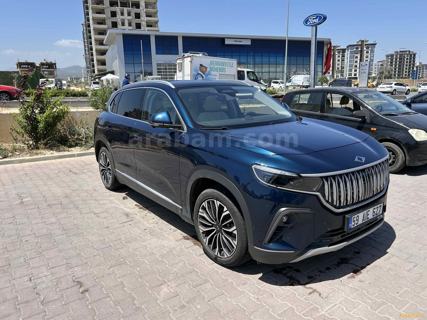 İlk sahibinden Kısa menzil hatasız TOGG T10X V2 2023 Model 3
