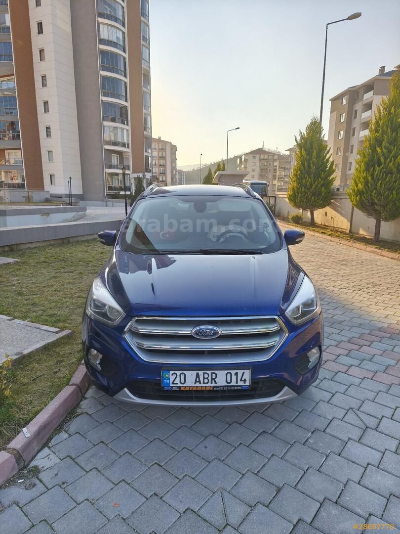 Sahibinden Ford Kuga 1.5 TDCi Titanium 2017 Model Isparta 108.000 km Mavi (metalik) 1