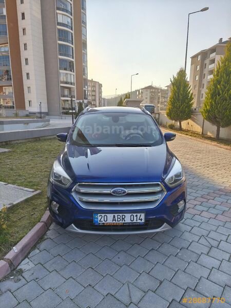Sahibinden Ford Kuga 1.5 TDCi Titanium 2017 Model Isparta 108.000 km Mavi (metalik)