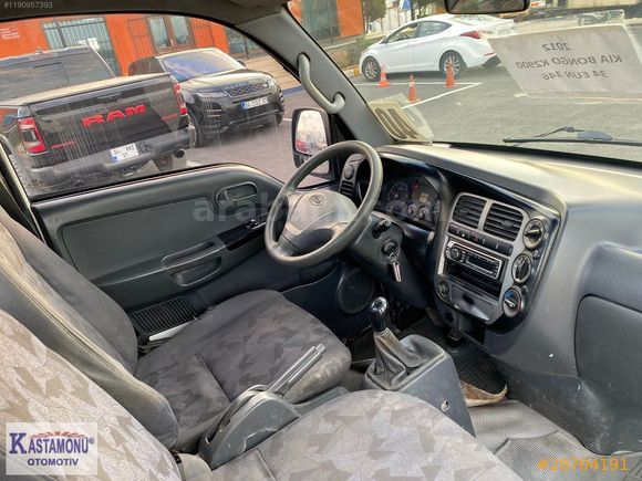 KASTAMONU OTOMOTİV'DEN 2012 KİA BONGO K-2900 ŞASE KAMYONET