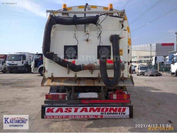 KASTAMONU OTOMOTİV'DEN YOL SÜPÜRME ROBOTU