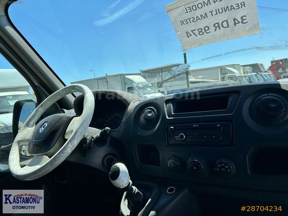 KASTAMONU OTOMOTİV'DEN 2014 MASTER 2.3 DCİ TENTELİ KASA /KLİMALI