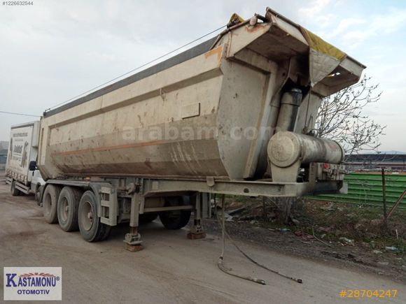 KASTAMONU OTOMOTİV'DEN 2022 DENTİR HARDOX HAFRİYAT DORSESİ