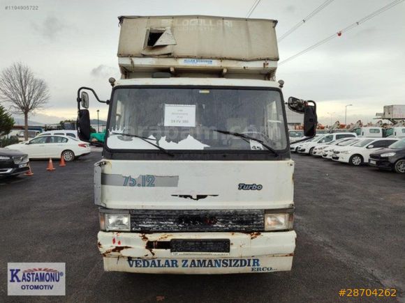 KASTAMONU OTOMOTİV'DEN 1996 İVECO 75-12 TENTELİ AHŞAP KASA