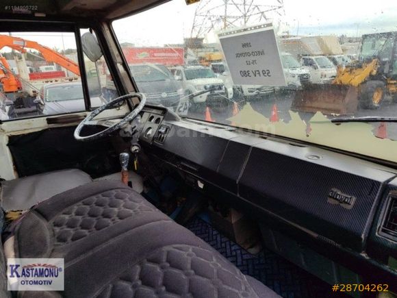 KASTAMONU OTOMOTİV'DEN 1996 İVECO 75-12 TENTELİ AHŞAP KASA