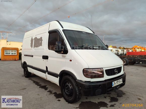 KASTAMONU OTOMOTİV'DEN 2004 MODEL MOVANO PANELVAN