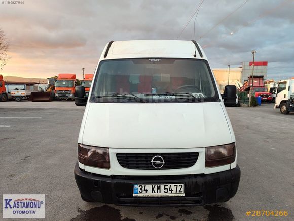 KASTAMONU OTOMOTİV'DEN 2004 MODEL MOVANO PANELVAN