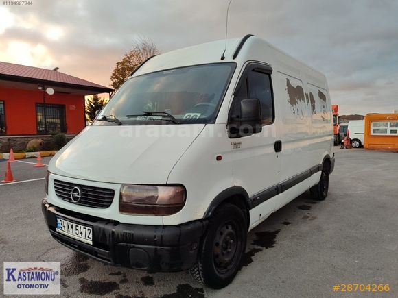 KASTAMONU OTOMOTİV'DEN 2004 MODEL MOVANO PANELVAN