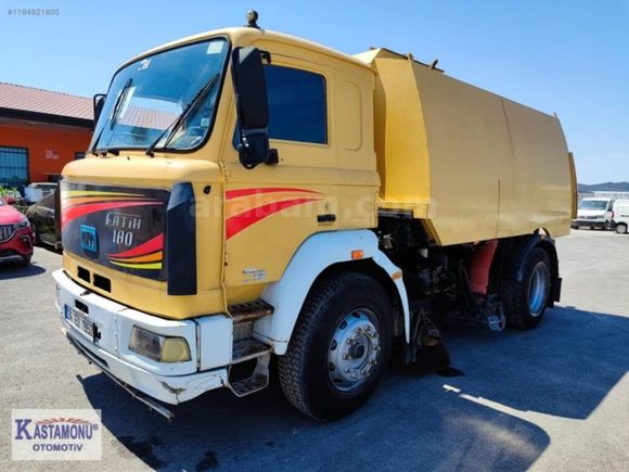 2007 FATİH 180 ÇİFT DİREKSİYONLU YOL SÜPÜRME ARACI KARTA TAKSİT