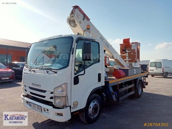 KASTAMONU OTOMOTİV'DEN 2017 ISUZU NPR 14 METRE SEPETLİ PLATFORM