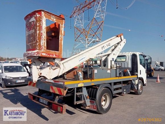 KASTAMONU OTOMOTİV'DEN 2017 ISUZU NPR 14 METRE SEPETLİ PLATFORM