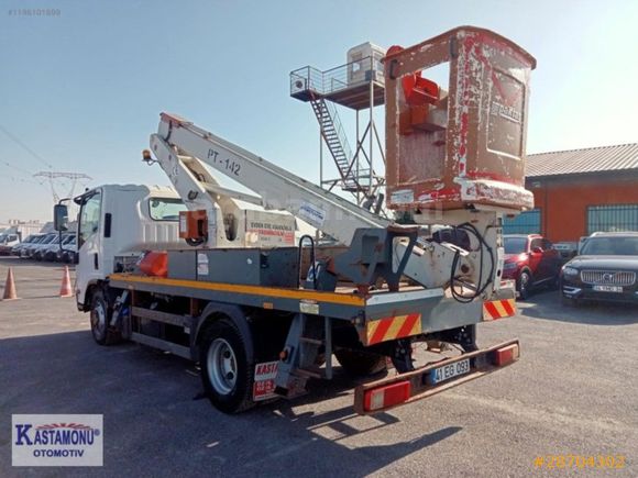 KASTAMONU OTOMOTİV'DEN 2017 ISUZU NPR 14 METRE SEPETLİ PLATFORM