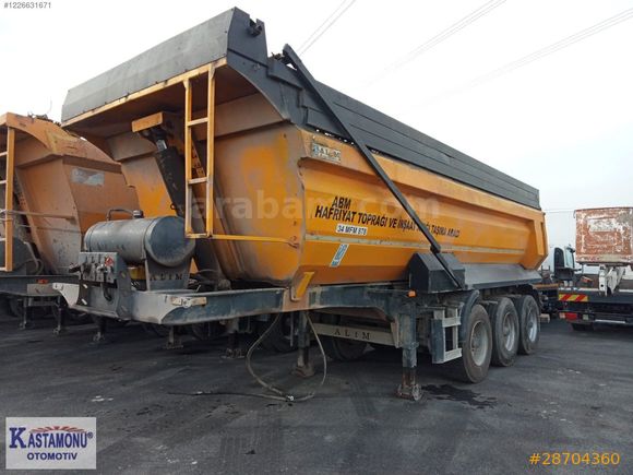 KASTAMONU OTOMOTİV'DEN 2016 ALİM HAFRİYAT HARDOX DAMPER DORSE