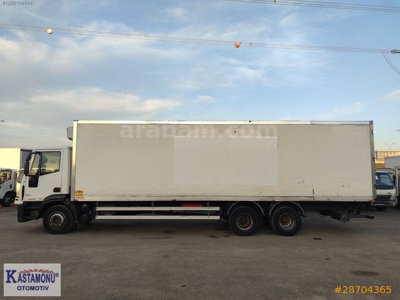 KASTAMONU OTOMOTİV'DEN 2015 İVECO LİFTLİ FRİGOFİRİK 21 PALET