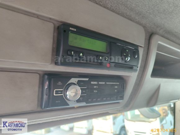 KASTAMONU OTOMOTİV'DEN 2015 İVECO LİFTLİ FRİGOFİRİK 21 PALET