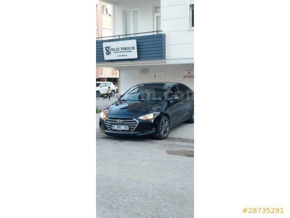 Sahibinden Hyundai Elantra 1.6 CRDi Elite 2016 Model Antalya