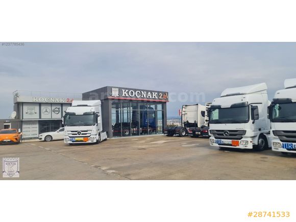 KOÇNAK 2.ELDEN 2013 ACTROS 1841 .AC.DEPLI.ALM.MNTJ.ÇİFT DEPO