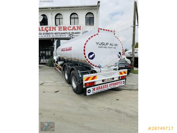 Arazöz Sıfır Tanker üst yapı basınç pompası