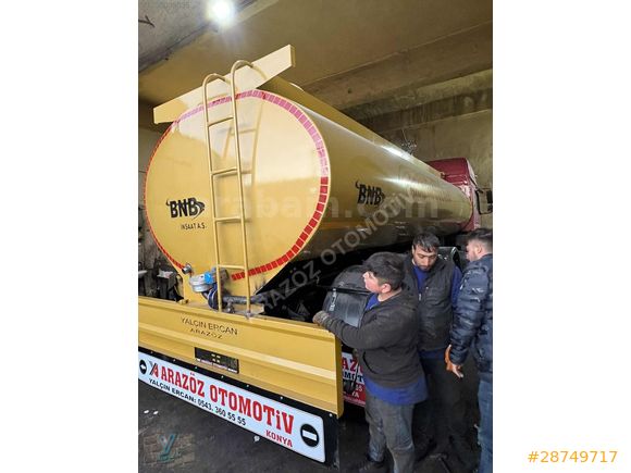 Arazöz Sıfır Tanker üst yapı basınç pompası